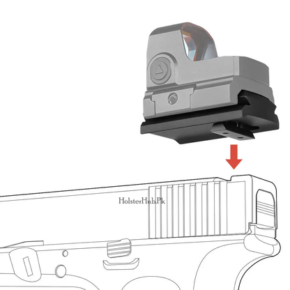 Adjustable LED RMR Red Dot Sight