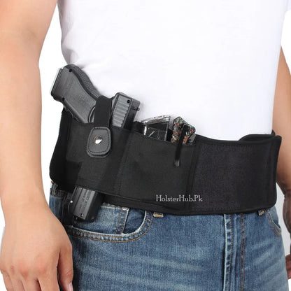 Tactical Belly Band Holster for Concealed Carry - Waistband for Men and Women