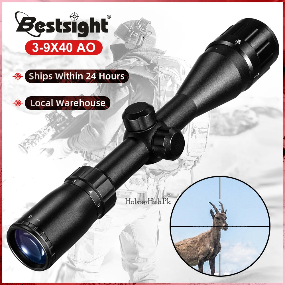 BESTSIGHT 3-9x40 Tactical Rifel Scope