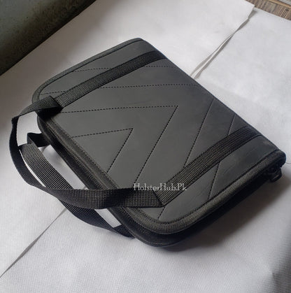 Stealth Carry PC-09: Black PU Leather Pstl Bag *Maximum Discounted*