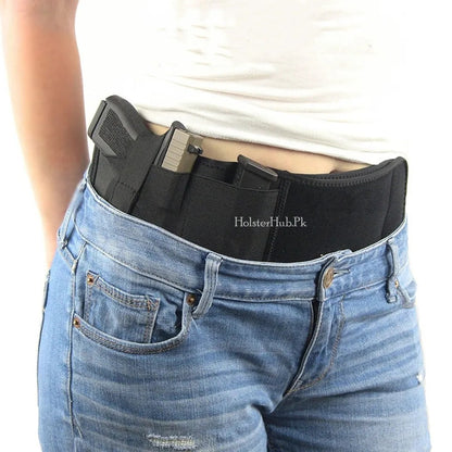 Tactical Belly Band Holster for Concealed Carry - Waistband for Men and Women