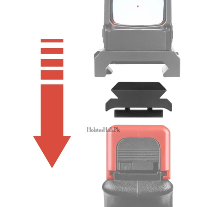 Adjustable LED RMR Red Dot Sight