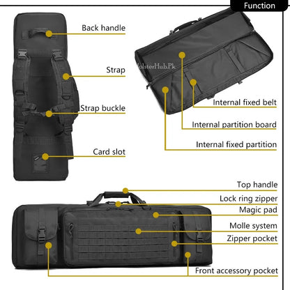 Double Carrying Backpack with Padded Compartments | PC-12