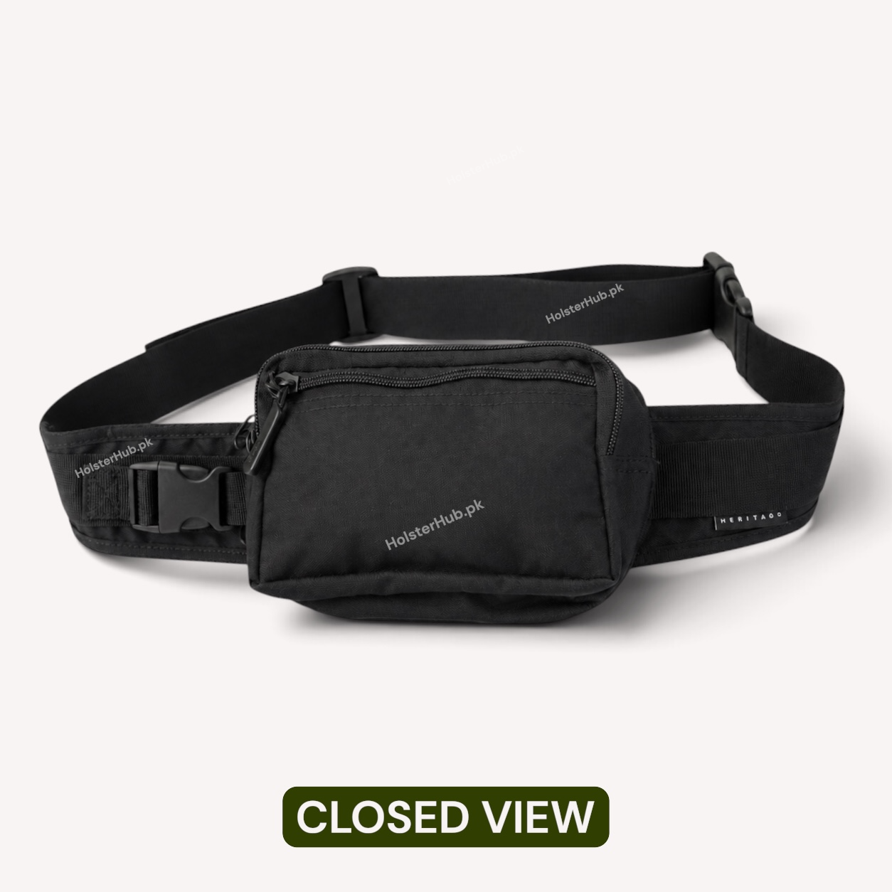 HolsterHub’s Concealed Carry Waist Holster | Rapid-Access EDC Pouch
