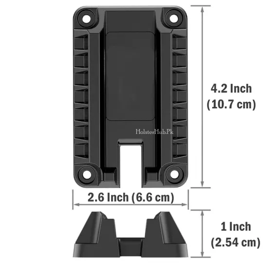 Magnetic Mount with Auto Loader For All 9MM Pstls | Car Holster