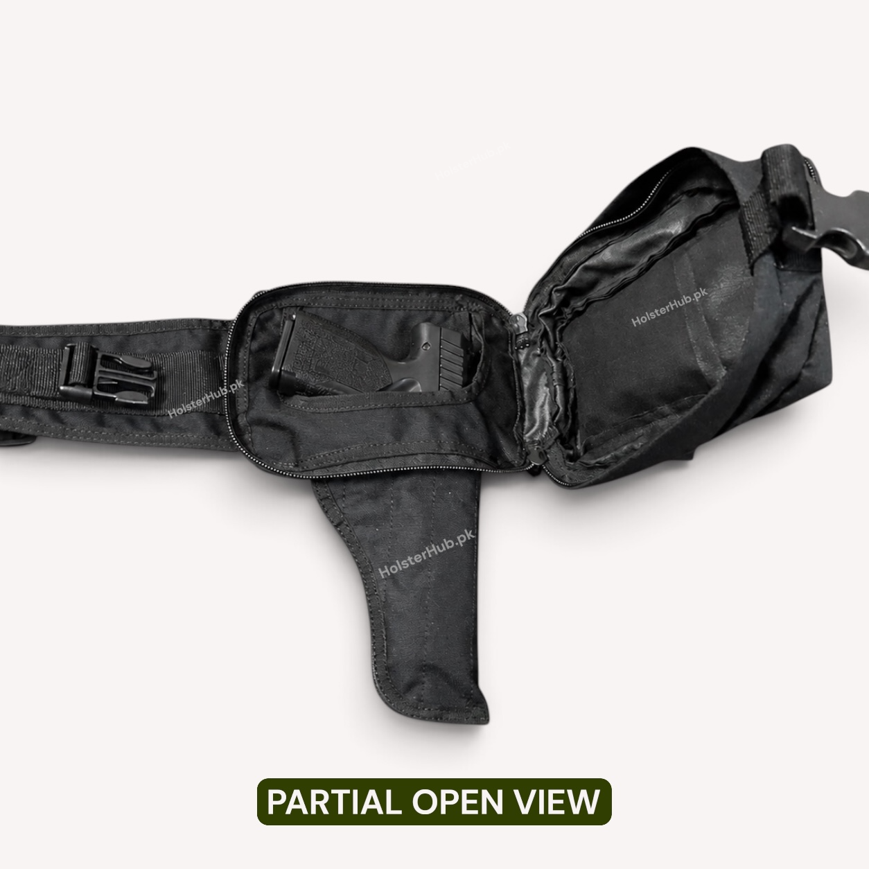 HolsterHub’s Concealed Carry Waist Holster | Rapid-Access EDC Pouch