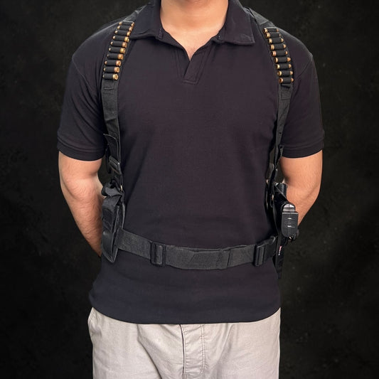 Hidden Waist-Coat for all type of Pistols Space for 2 magazines and 1 Pistol