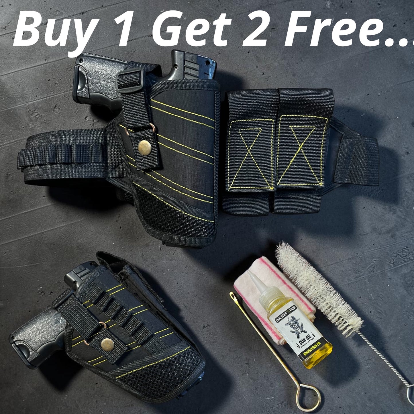 Buy 1 Get 2 FREE, 🎁 Parachute Pouch & Cleaning Kit 100% Free 🔥