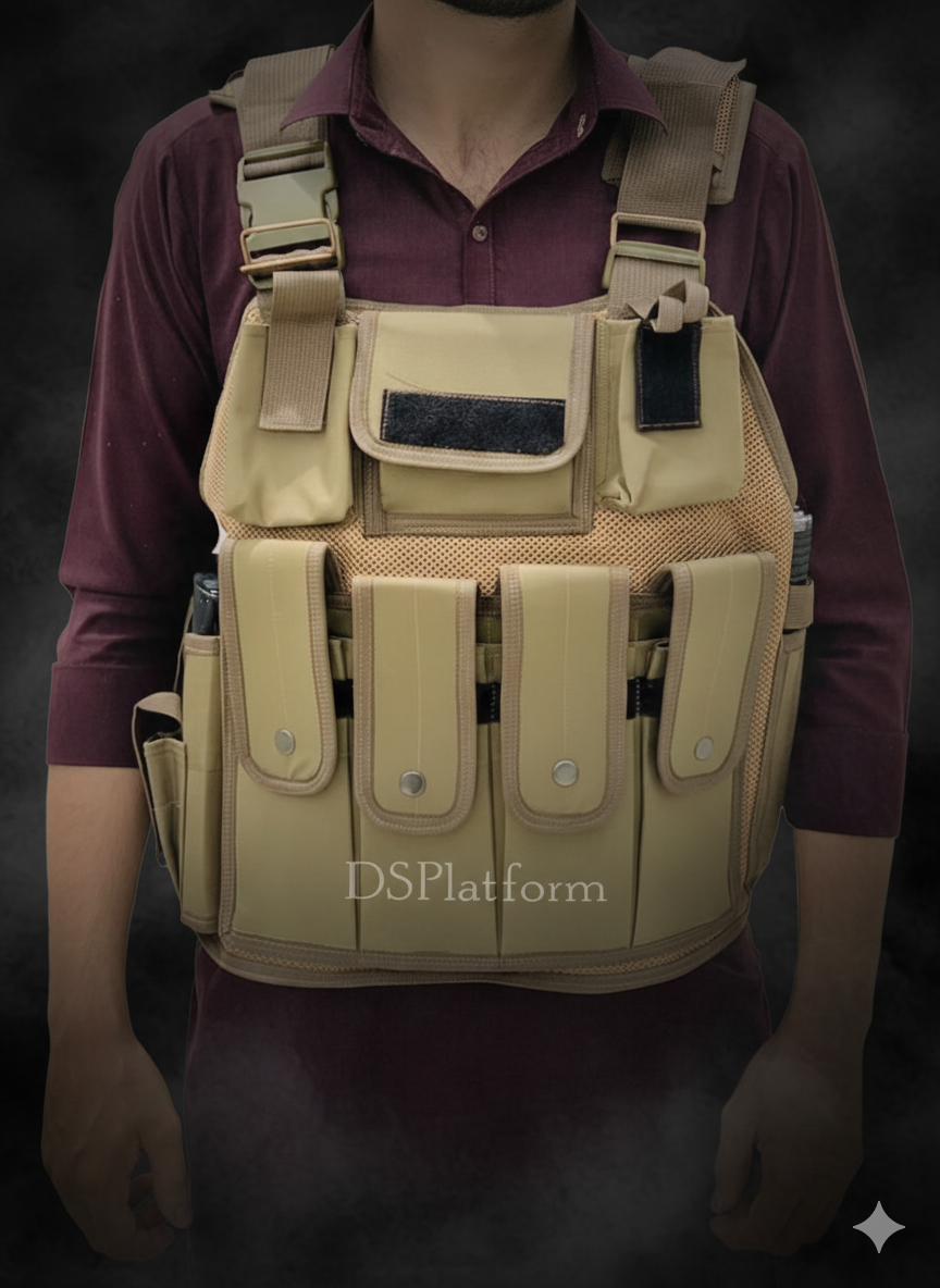 Tactical AK47 Jacket With Multiple Magzine Space | (PC-11 B)