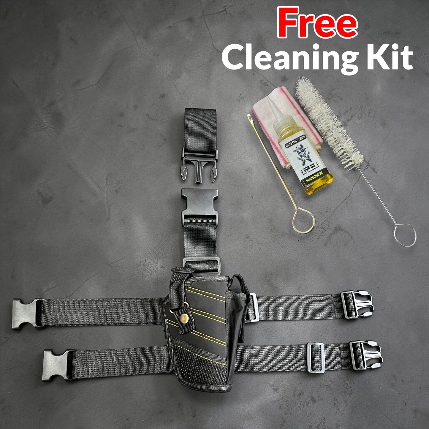 Thigh Holster Made Of Parachute 🎁 Cleaning Kit 100% Free 🔥