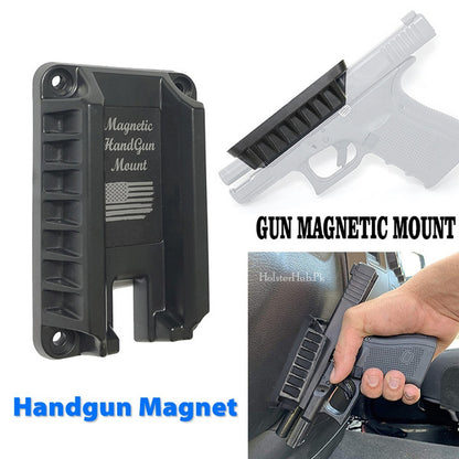 Magnetic Mount with Auto Loader For All 9MM Pstls | Car Holster