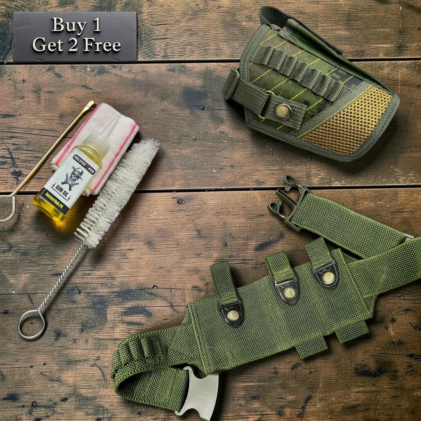 💥 Buy 1 Get 2 FREE, 🎁 Parachute Pouch & Cleaning Kit 100% Free 🔥