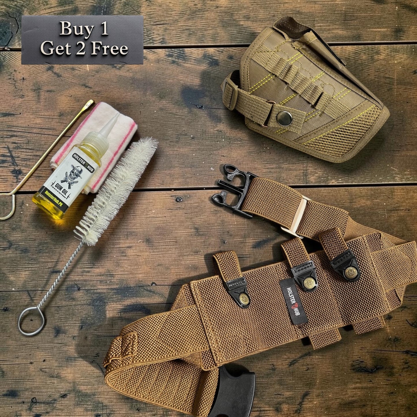 💥 Buy 1 Get 2 FREE, 🎁 Parachute Pouch & Cleaning Kit 100% Free 🔥