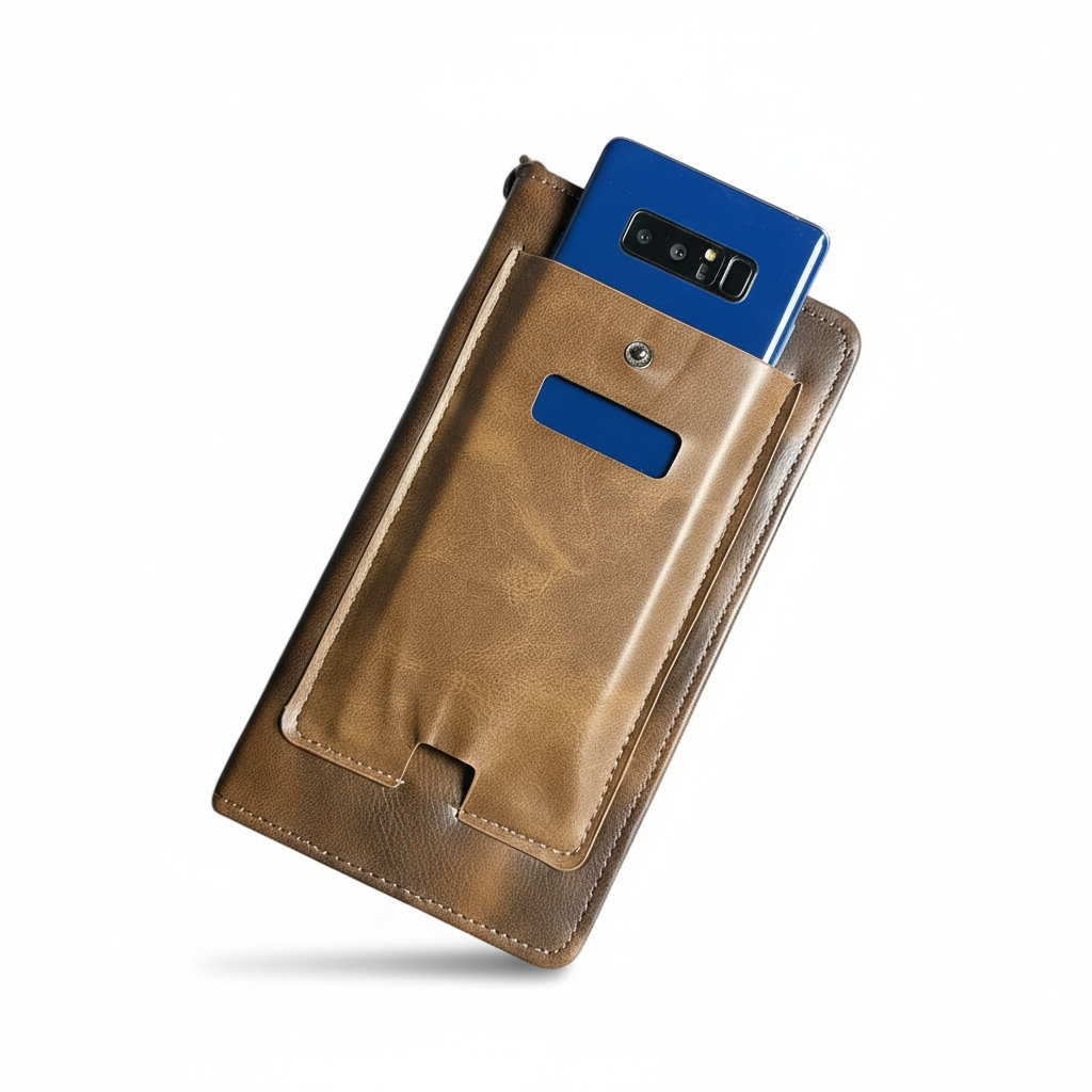 🔥FLAT 35% OFF | Men’s Leather Zipper Wallet and Mobile Holder | Limited Stock ⚠️