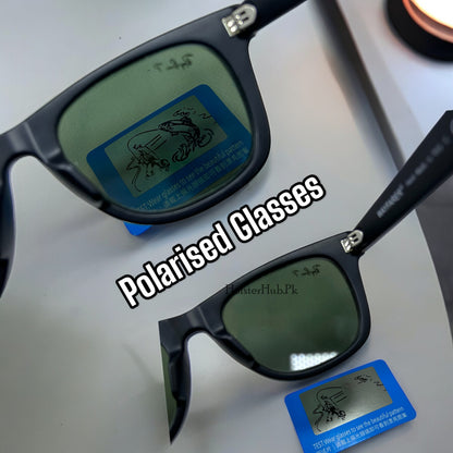 Rayban Polarized Black Shades