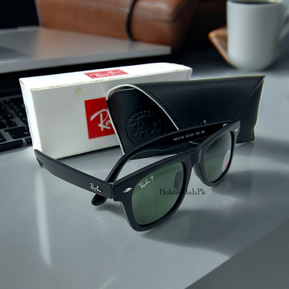 Rayban Polarized Black Shades