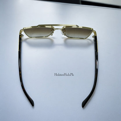 Gucci Metal Frame Sunglasses for Men and Boys