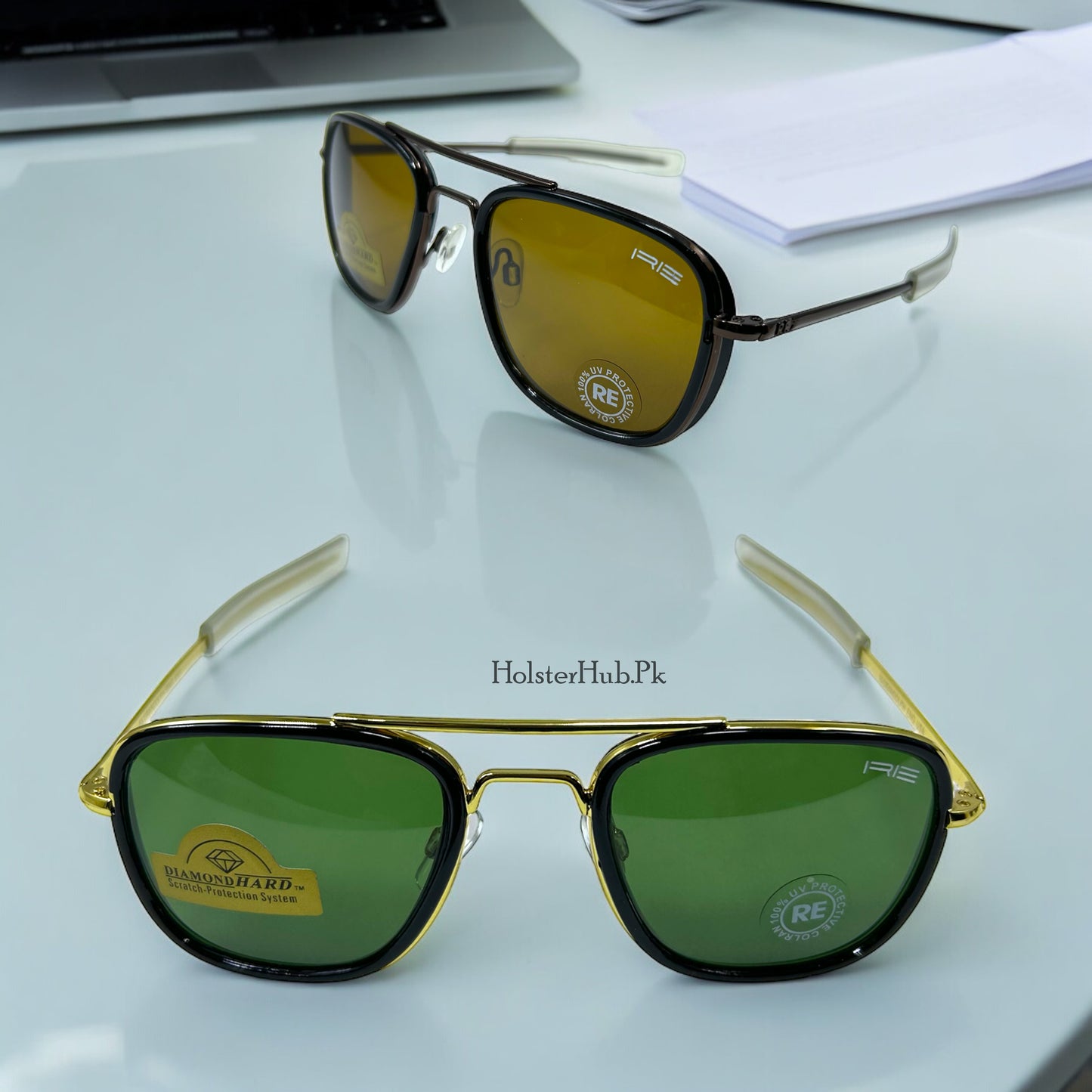 Randolph Engineering Polarized Metal Sunglases