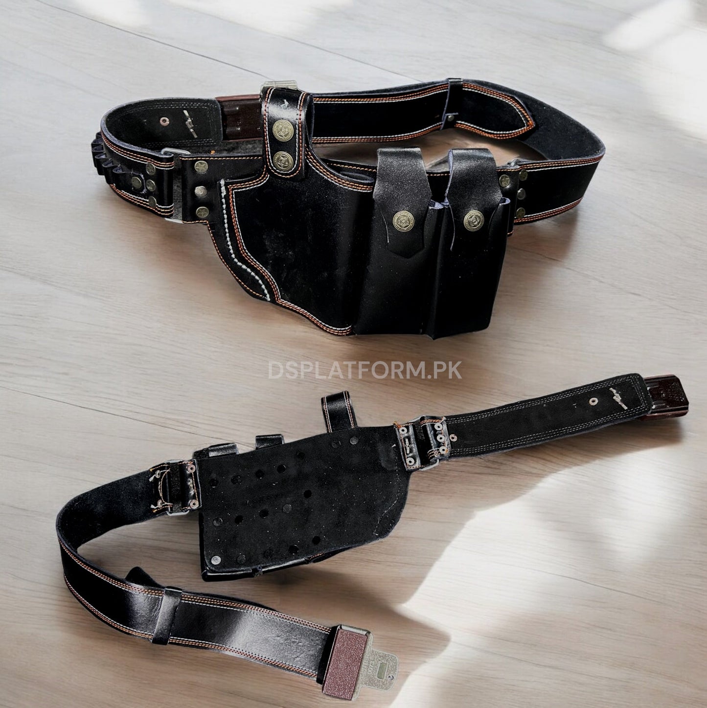 A Unique Design Handmade Leather Holster. | (PC-02) | Free Cleaning Kit 🎊