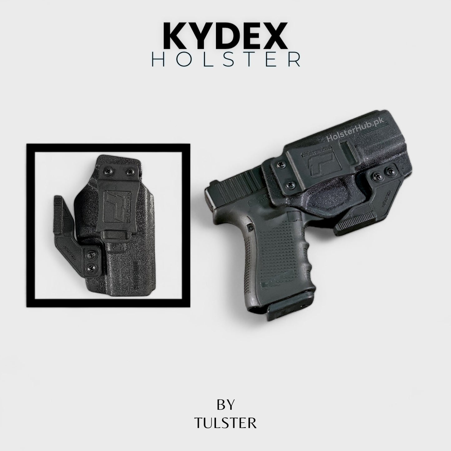 4-in-1 KYDEX Holster for Right/Left Hand – IWB & OWB