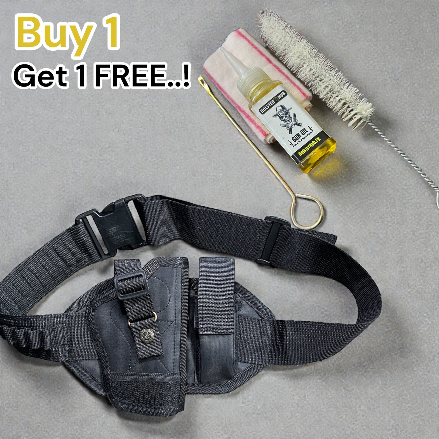 Parachute Tactical Belt Holster 🎁 Free Gun Cleaning Kit Buy 1 Get Cleaning Kit FREE