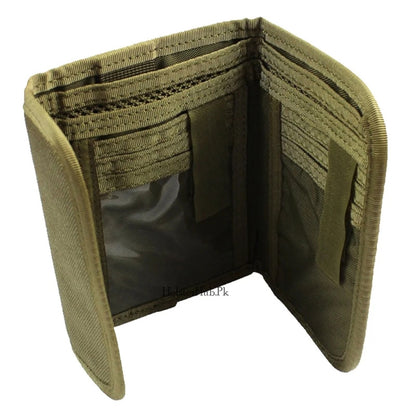 Nylon Trifold Tactical Wallet