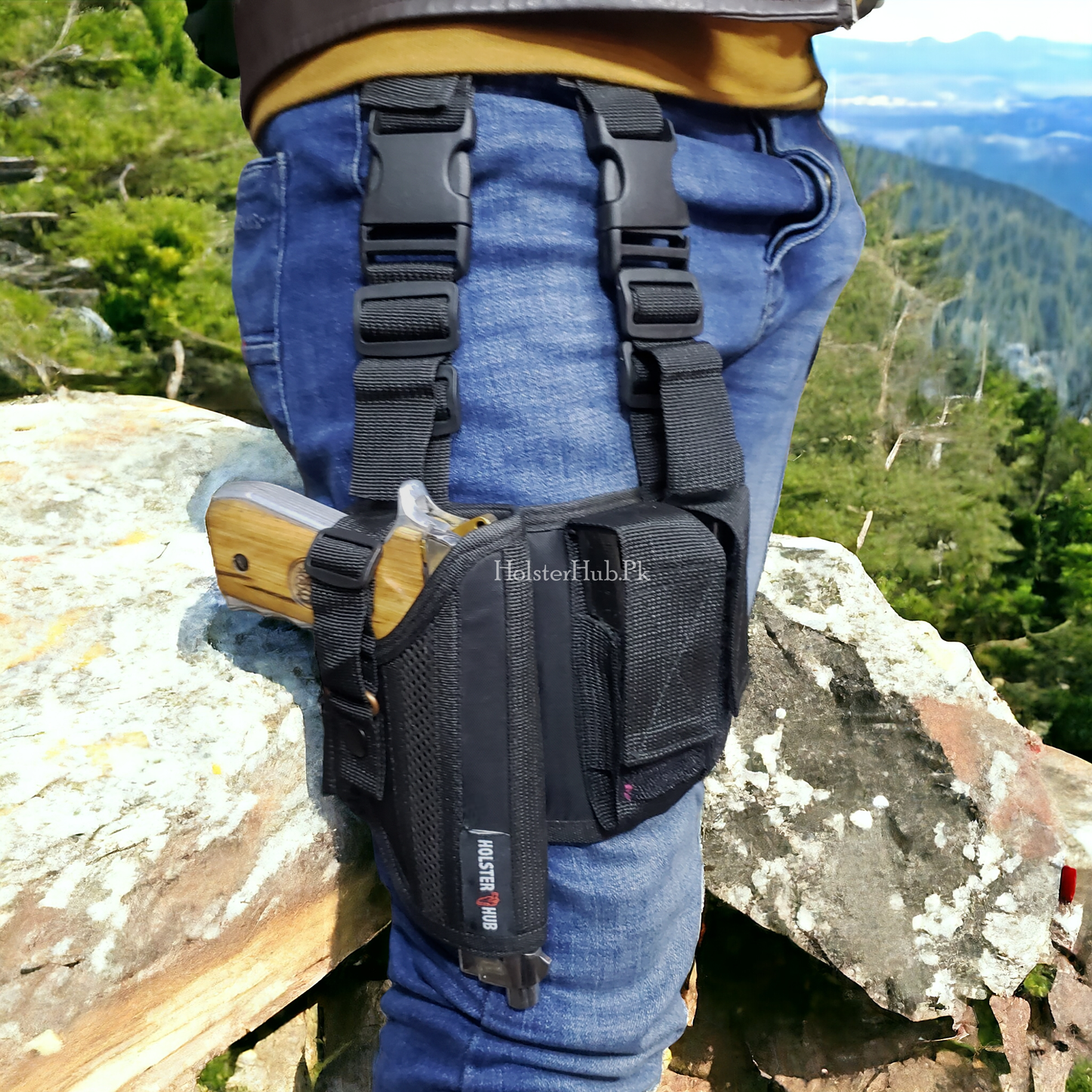 Thigh Holster Made Of Parachute - PC-13