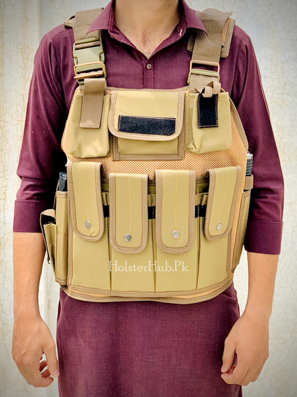 Tactical AK47 Jacket With Multiple Magzines Space | (PC-11 B).