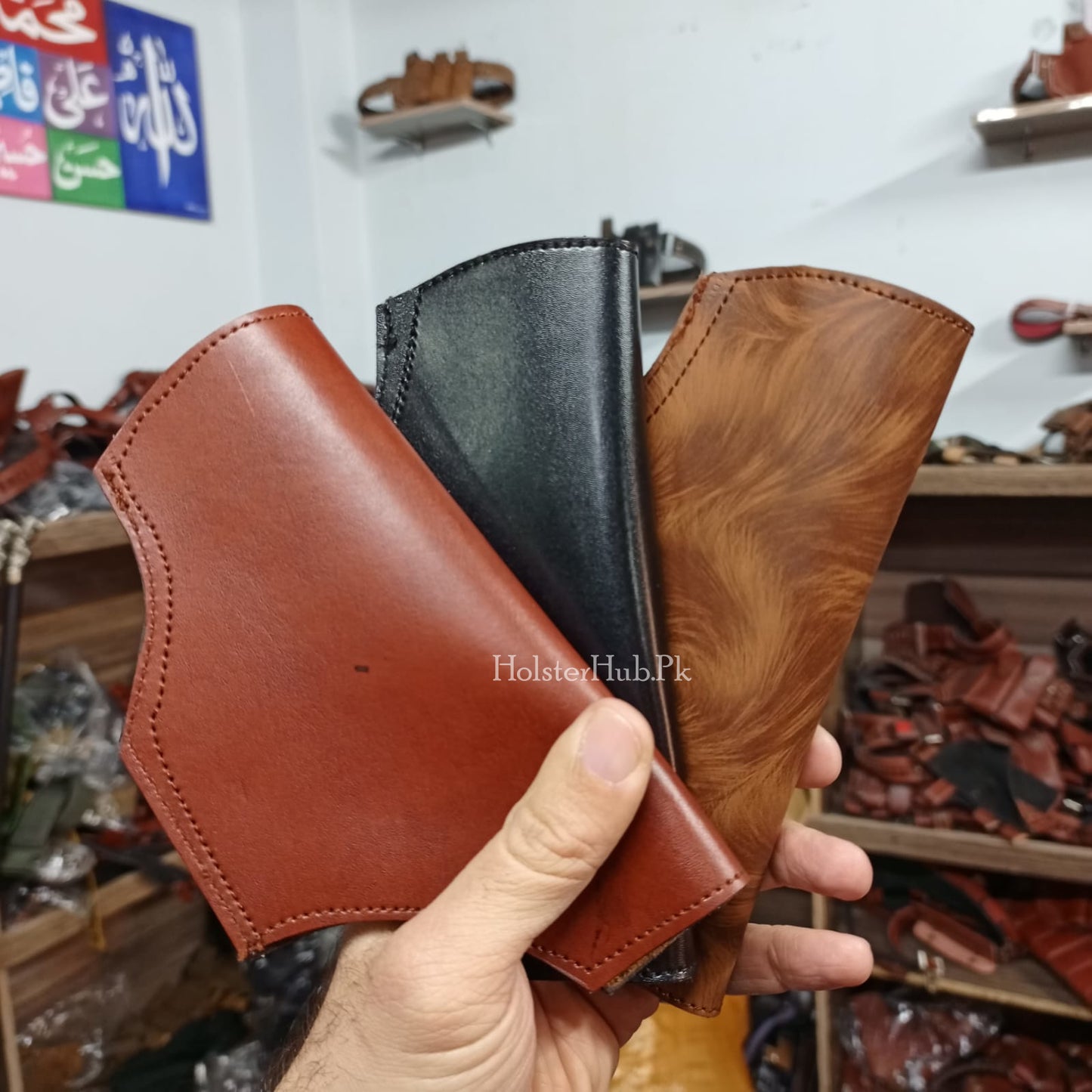 Premium Inner Waist Leather Pouch