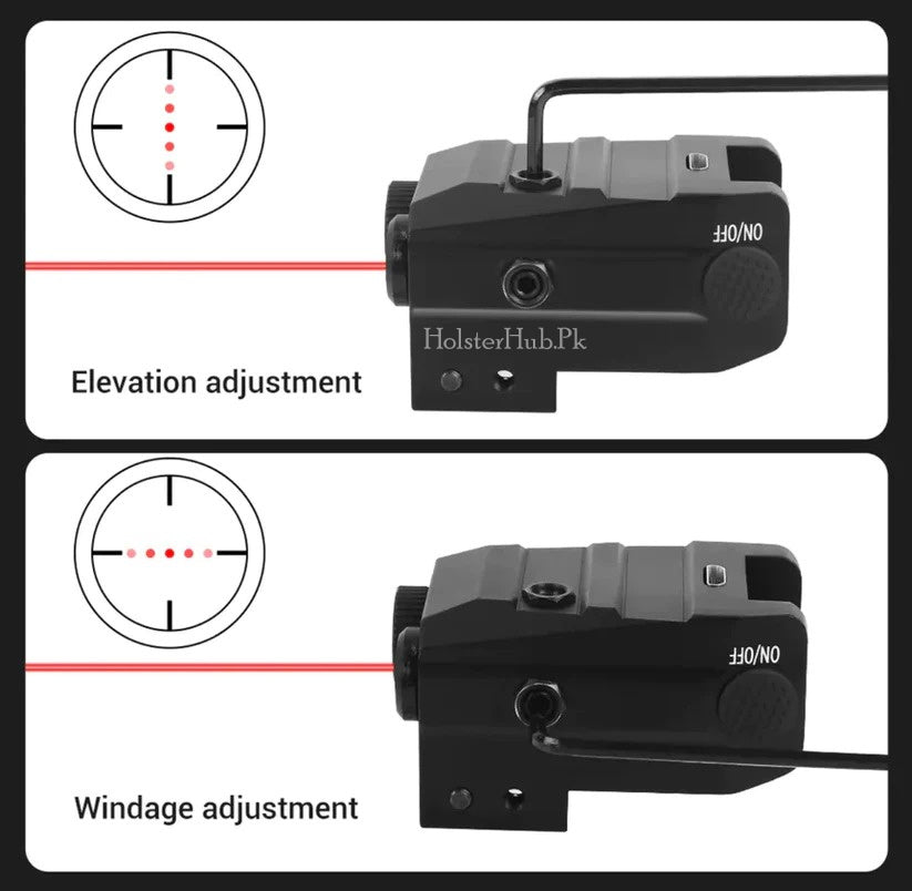 CombatLum™ Tactical Red Laser Sight & Light Combo