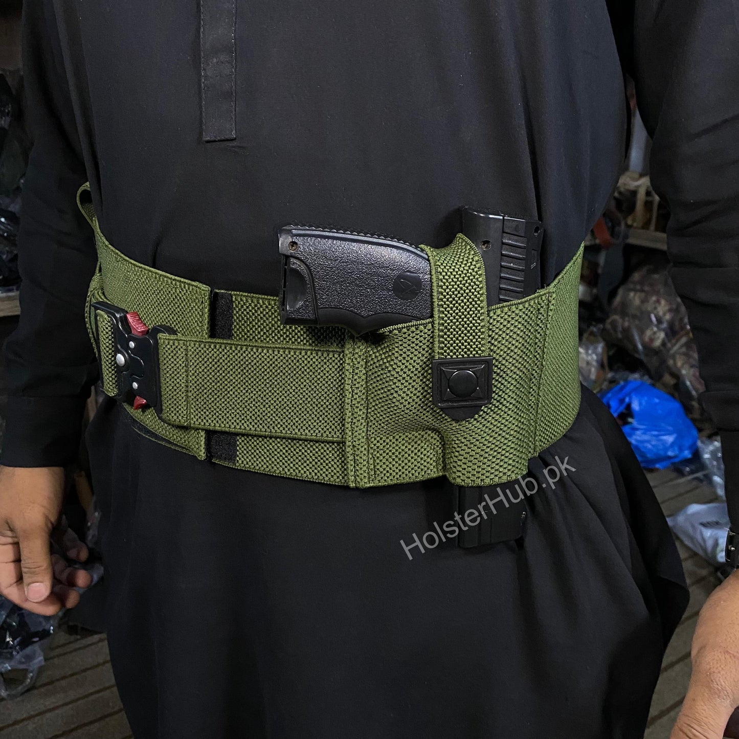 Belly Band Holster - Concealed Comfort and Versatile Pstl Carry