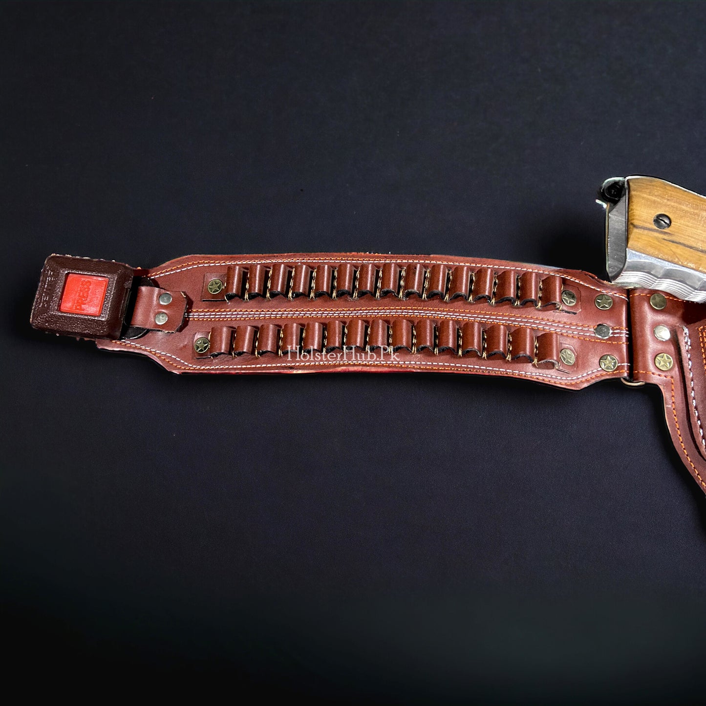 5 Mag Unique Design Handmade Leather Holster | (PC-05)