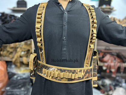 Tactical Utility Vest with Parachute Design | 12 Bor Baghli