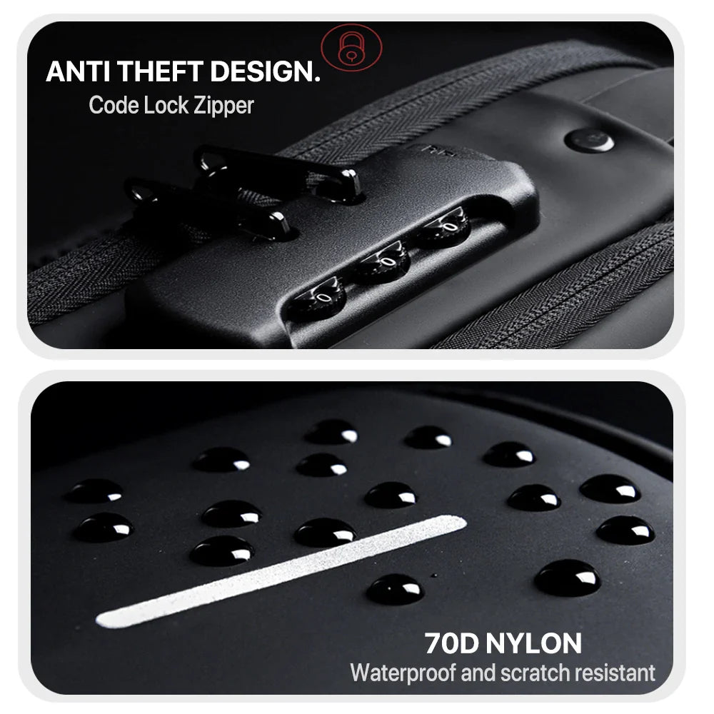 Anti-theft Crossbody Sling Bag Waterproof