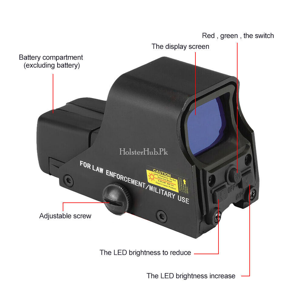 Red Dot 553 Holographic Gn Sight - Tactical Precision for Every Mission